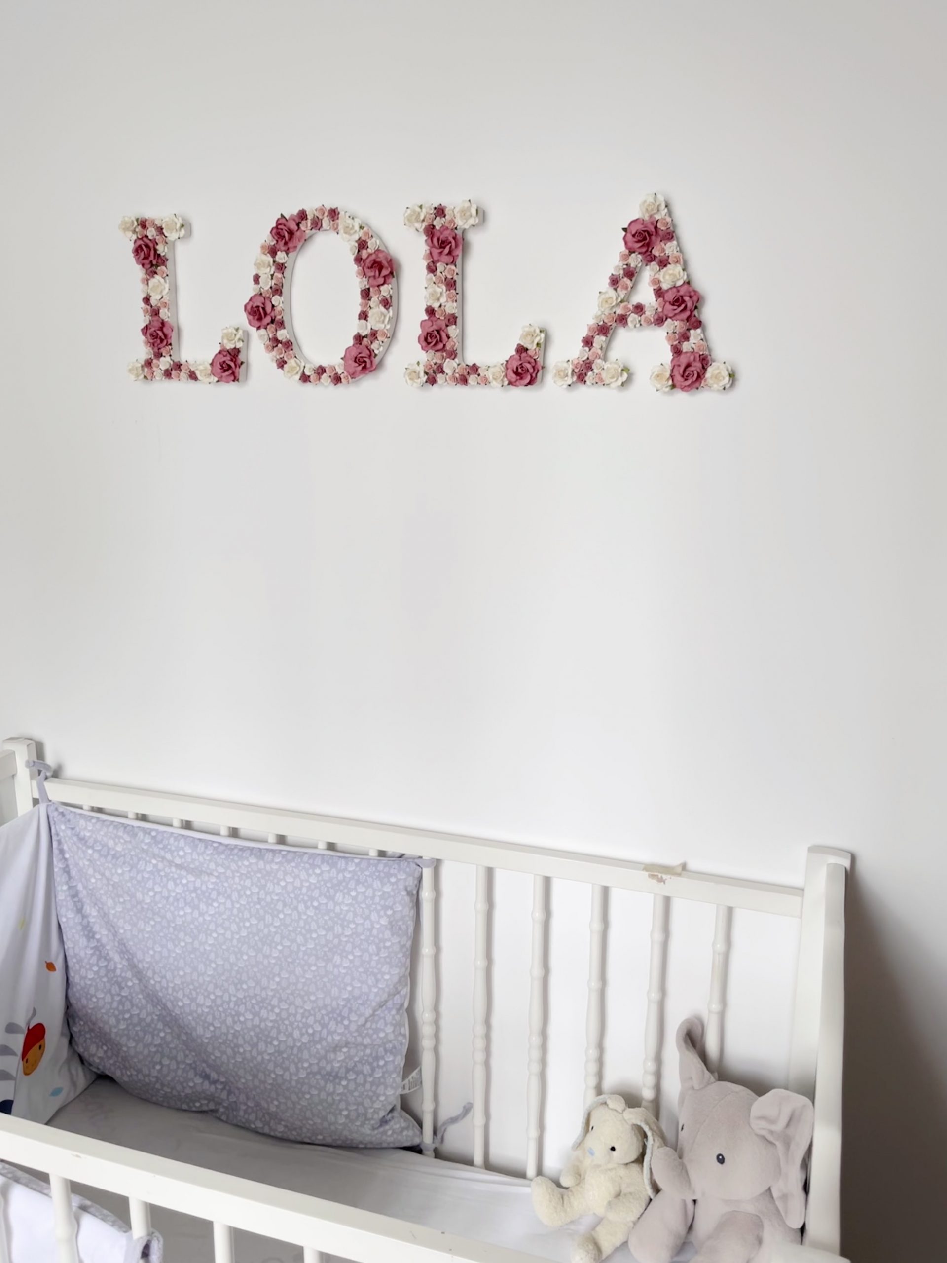 Lettre fleurie - 20cm de hauteur – Image 7