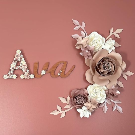 Ava Prénom Bois Fleuri